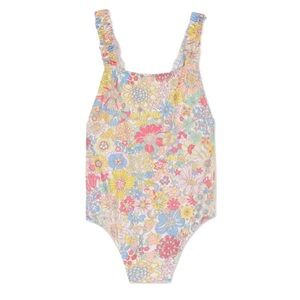 NWT Tartine et Chocolat Floral Liberty of London Print  Swimsuit Size 2 Years